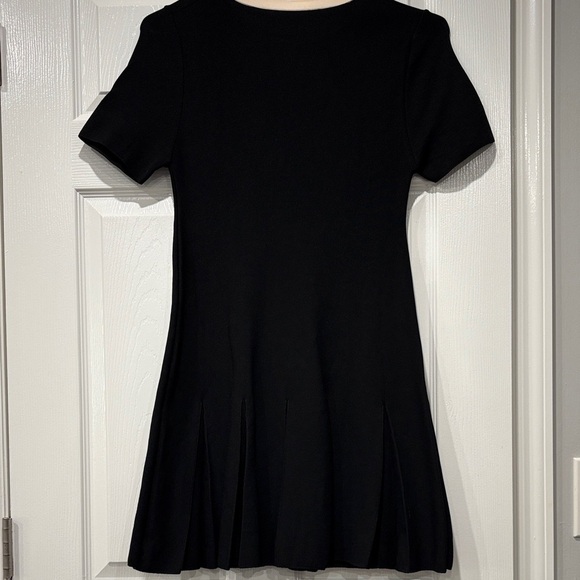 Zara Black Dress with Cream Details - Picture 4 of 4